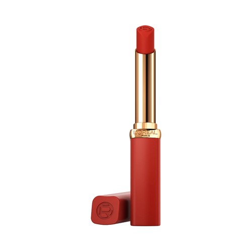L´ORÉAL PARIS Color riche tono 200 Orange stand up Barra de labios con efecto volumen y acabado mate empolvado, intensive volume matte.