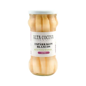 ALTA COCINA Espárragos blancos 6/12 piezas frasco de 325 g.
