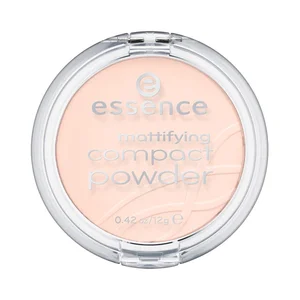 ESSENCE tono 11 Pastel beige Polvos compactos matificantes, de textura fina.