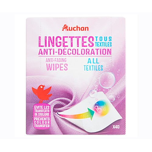 Toallitas antideciloración PRODUCTO ALCAMPO 40 uds.