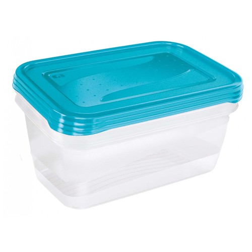 Set de 3 herméticos, 1,25l.