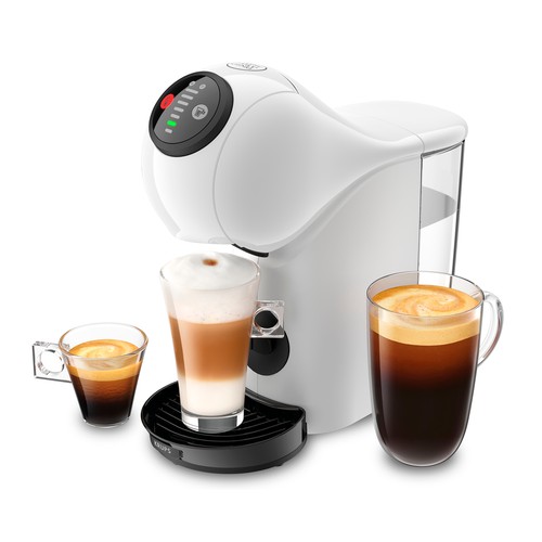 Cafetera de cápsulas DOLCE GUSTO Genio S Krups KP2431AS, automática, 15 bares, deposito de 0.8L.