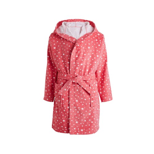 Albornoz infantil de algodón con capucha, talla 10/12 , densidad 360g/m², ACTUEL.