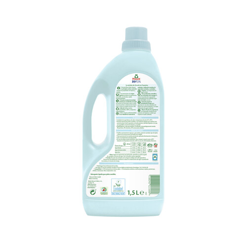 FROSCH Detergente líquido concentrado para pieles sensibles 1.5 l.