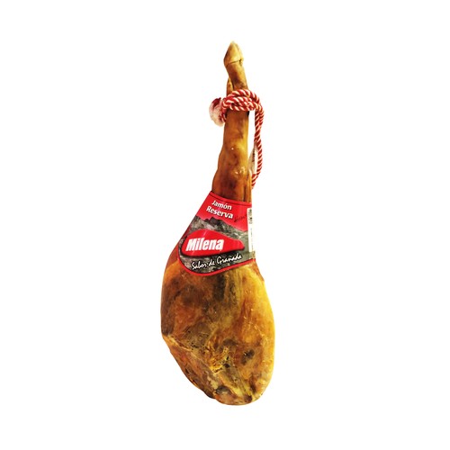 MILENA LEÓN Jamón curado reserva MILENA LEÓN pieza de 7 kilos (peso aproximado)