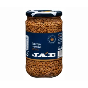 JAE Lenteja cocida selección frasco de 400 gr.