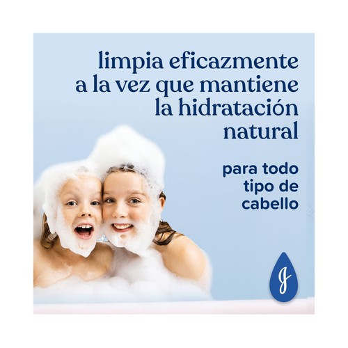 JOHNSON'S Kids Champú, acondicionador y gel de baño, para cabello y piel delicada.