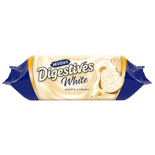 MCVITIES Galleta digestive de chocolate blanco 232 g.