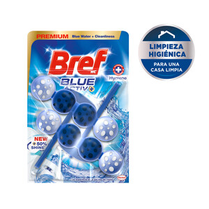 BREF Colgador WC Blue Active Duplo BREF