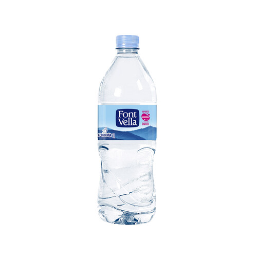 FONT VELLA Agua mineral botella de 1 l.