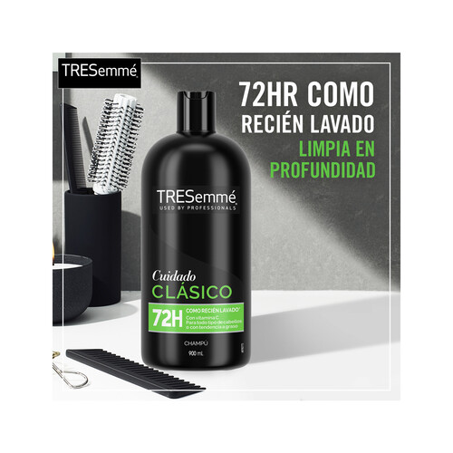 TRESEMMÉ Champú con vitamina C para cabellos normales o grasos TRESEMMÉ Cuidado clásico 855 ml.