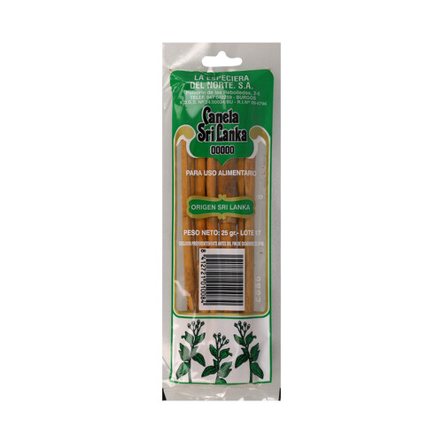 LA ESPECIERA Canela en rama LA ESPECIERA 25 gr.