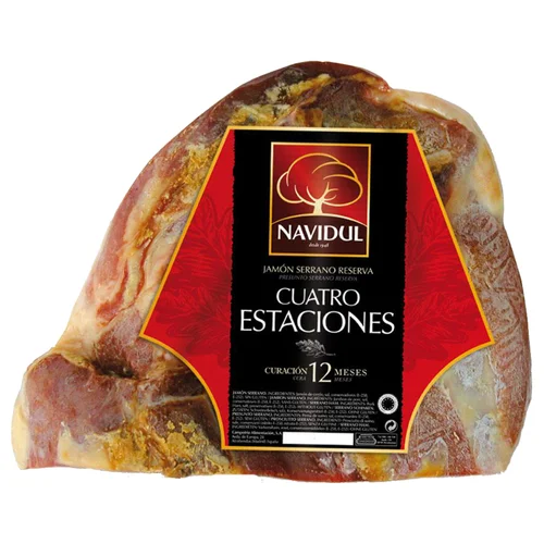 Jamón reserva centro. - Loncha normal 2 a 3 mm
