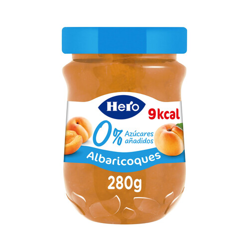 Confitura de albaricoque sin azúcares añadidos HERO DIET 280 g.
