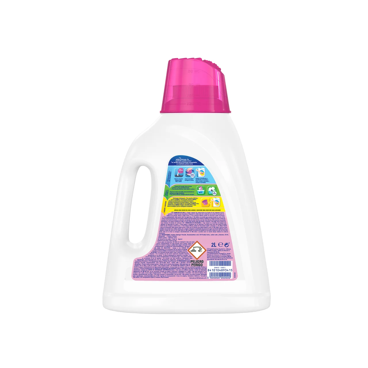 VANISH Activador de lavado líquido para lavar la ropa blanca con oxígeno VANISH 2 l.