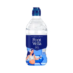 FONT VELLA Agua mineral natural botella 75 cl.