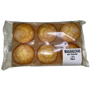 Magdalenas de limón 300 g.