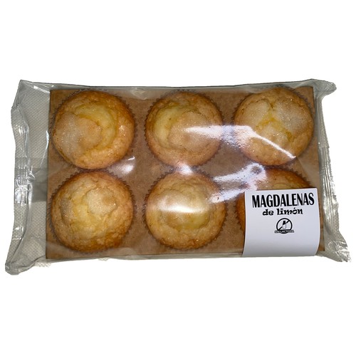 Magdalenas de limón 300 g.
