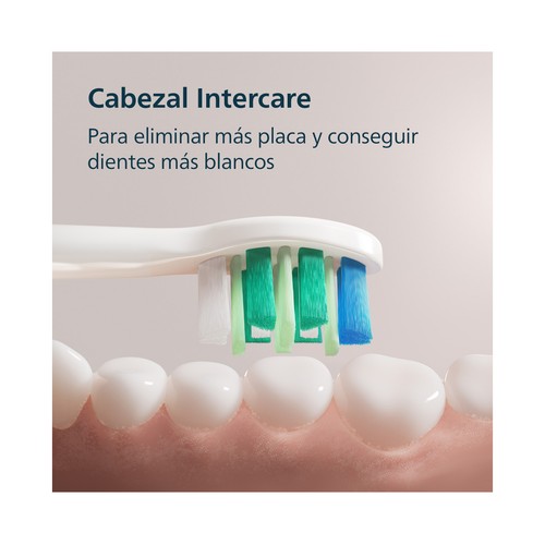 Cepillo de dientes eléctrico PHILIPS Sonicare Serie 2100 HX4021/04, 2 velocidades, temporizador.