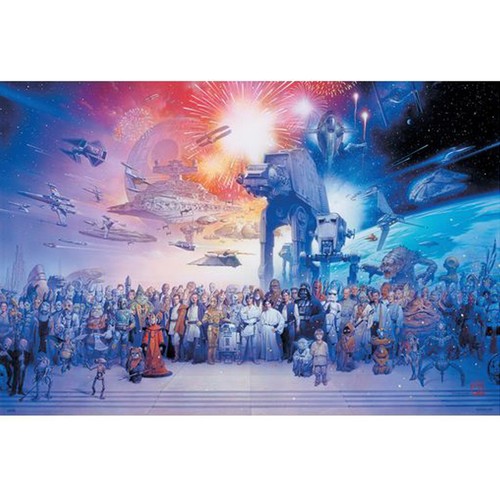 Póster Star Wars Legacy Characters 91,5x61cm Legacy Characters 91,5x61cm, GRUPO ERIK.