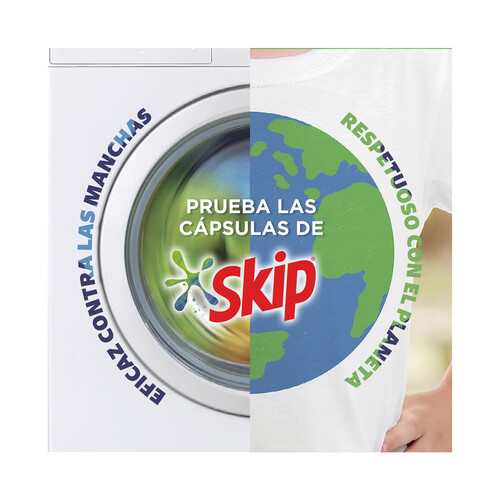 SKIP Detergente en cápsulas fragrancia Mimosín SKIP ULTIMATE 22 lav.