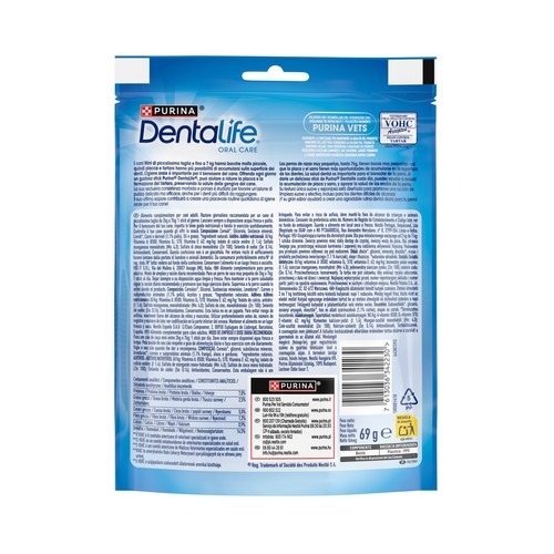 PURINA DENTALIFE Stick oral para perros mini 69 g.