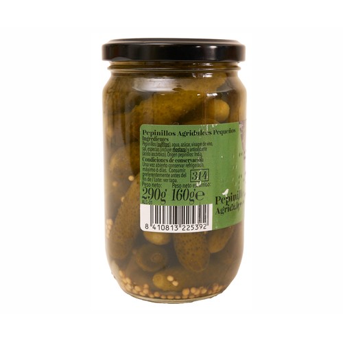 PRODUCTO ALCAMPO Collection Pepinillo agridulce pequeño 160 gr.