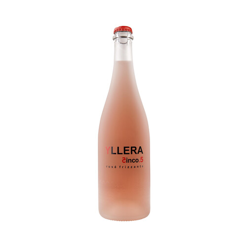 YLLERA Vino rosado frizzante espumoso con bajo contenido en alcohol YLLERA 5.5 botella de 75 cl.