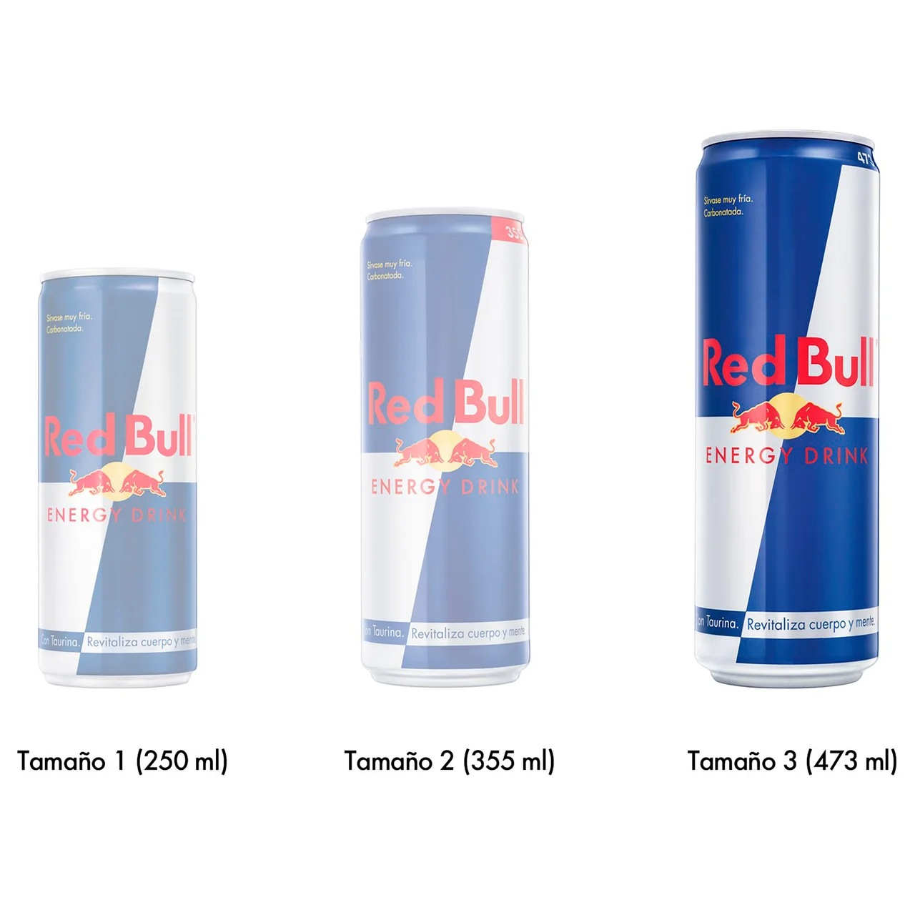 Bebida energética lata 473 ml.