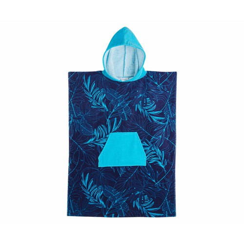 Poncho de playa infantil tejido velour, varios diseños, ACTUEL.