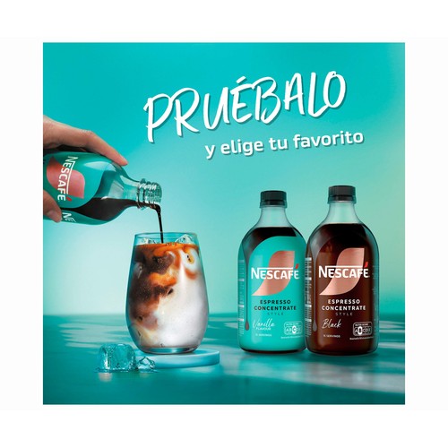 NESCAFÉ Bebida concentrada espresso de caramelo 500 ml.