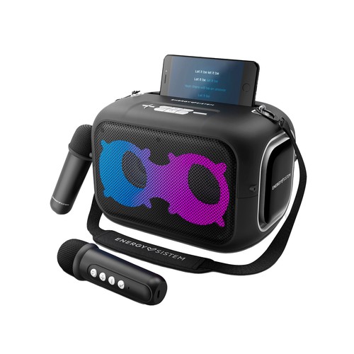 Altavoz Karaoke ENERGY SISTEM KaraokeStar Speaker, bluetooth, mp3, USB, batería.