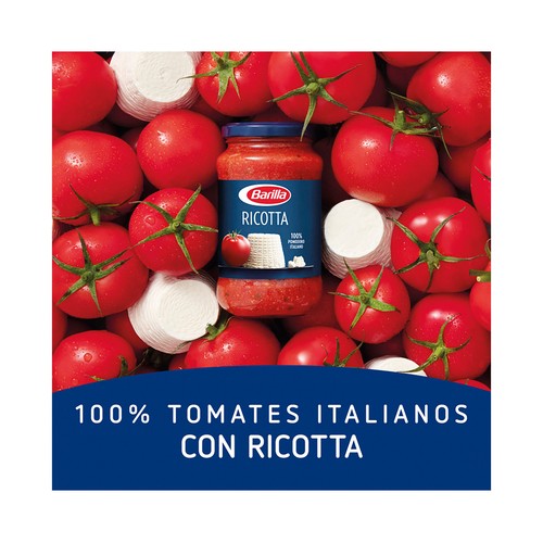 BARILLA Salsa Ricotta con base de tomate BARILLA 400 g.