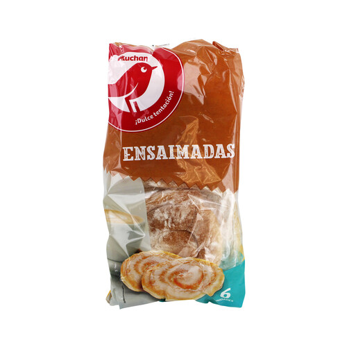 Ensaimadas PRODUCTO ALCAMPO 6 uds. 220 g.