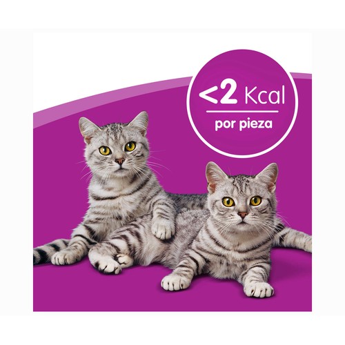 WHISKAS Snacks temptations salmón 60 gr.