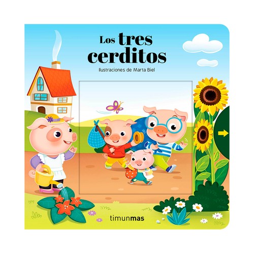 Los tres cerditos. VV.AA. Género: infantil. Editorial TimunMas
