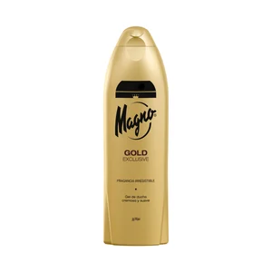 MAGNO Gold Gel de baño o ducha con textura suave y cremosa 600 ml.