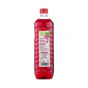 PRODUCTO ECONÓMICO ALCAMPO Vinagre de vino tinto botella de 1 l