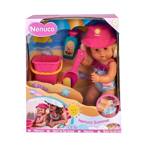 Nenuco Summer, muñeca con accesorios para la playa, NENUCO.