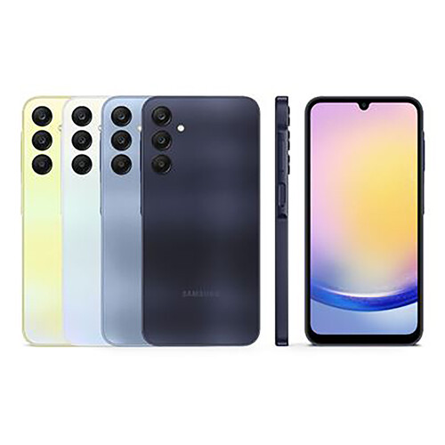 SAMSUNG Galaxy A25, 5G negro, 256GB, pantalla 16,2cm (6,4