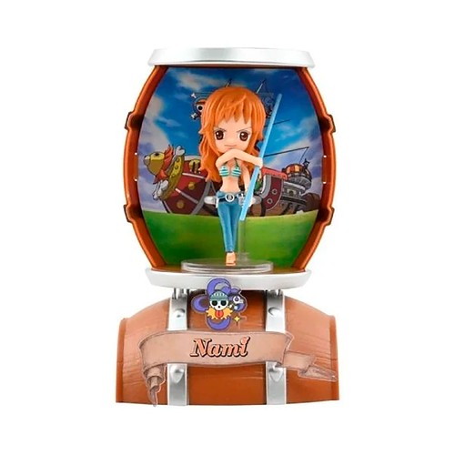 One piece - surtido figura sorpresa en barril. YUME