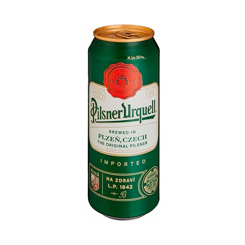 Cerveza Checa PILSNER URQUELL Lata 50 Cl.