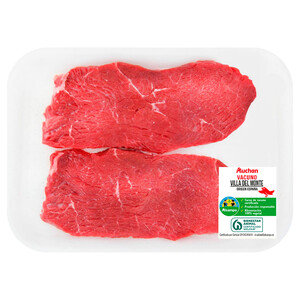 Imagen de ALCAMPO CULTIVAMOS LO BUENO Filetes de 1ª A de vacuno Villa del monte, ideales para plancha o freir.