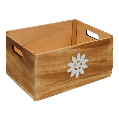 Caja de madera verdor s. VERSA HOME