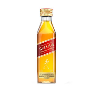 Imagen de JOHNNIE WALKER Red label Whisky blended Escoces botella 5 cl.