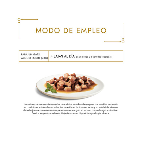 PURINA GOURMET Comida para gatos húmeda a base de Salmón y Pollo PURINA GOURMET tarrina 85 g.