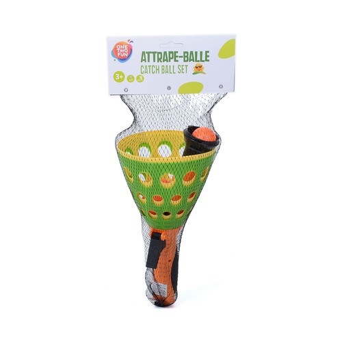 Juego lanzador de bolas con 2 disparadores, JUGUETE EXTERIOR.