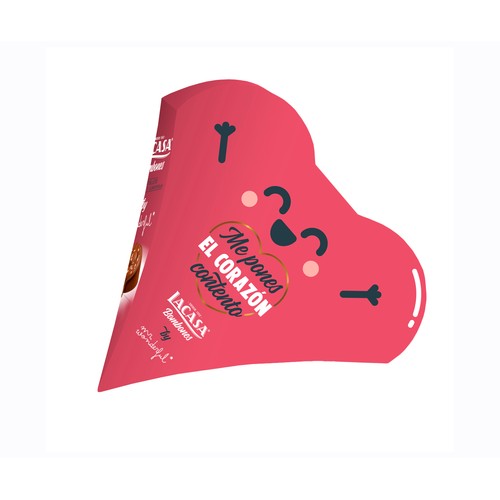 LACASA Bombones caja de corazón 60 g