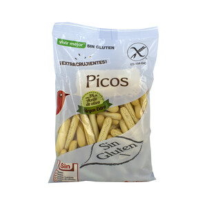 PRODUCTO ALCAMPO Picos sin gluten PRODUCTO ALCAMPO 100 g.