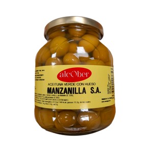 Aceituna manzanilla sabor a anchoa 400 g.